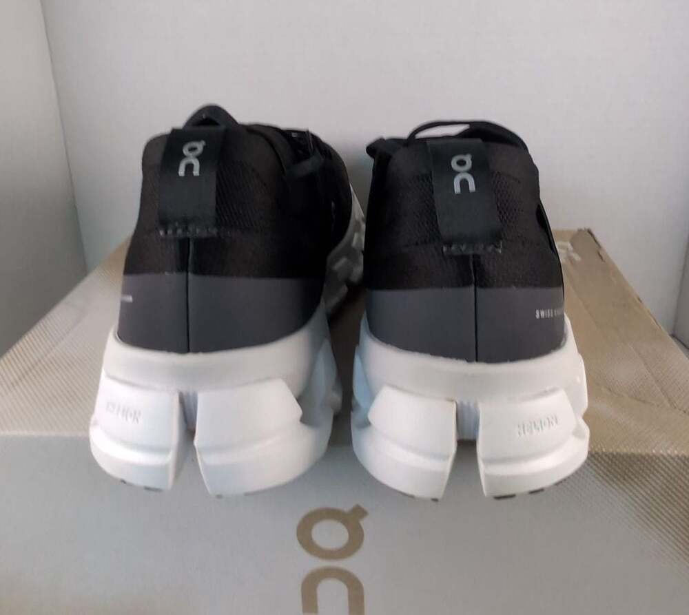 NEW On Cloudswift 3 Running Shoes Black and White 9W/7.5M - Picture 5 of 10